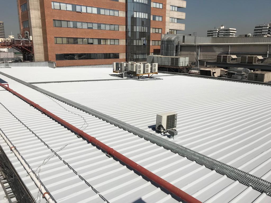 Impermeabilización e Importante Reducción de Temperaturas