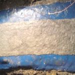 Socavón recubierto con METALCLAD CeramAlloy CBX.