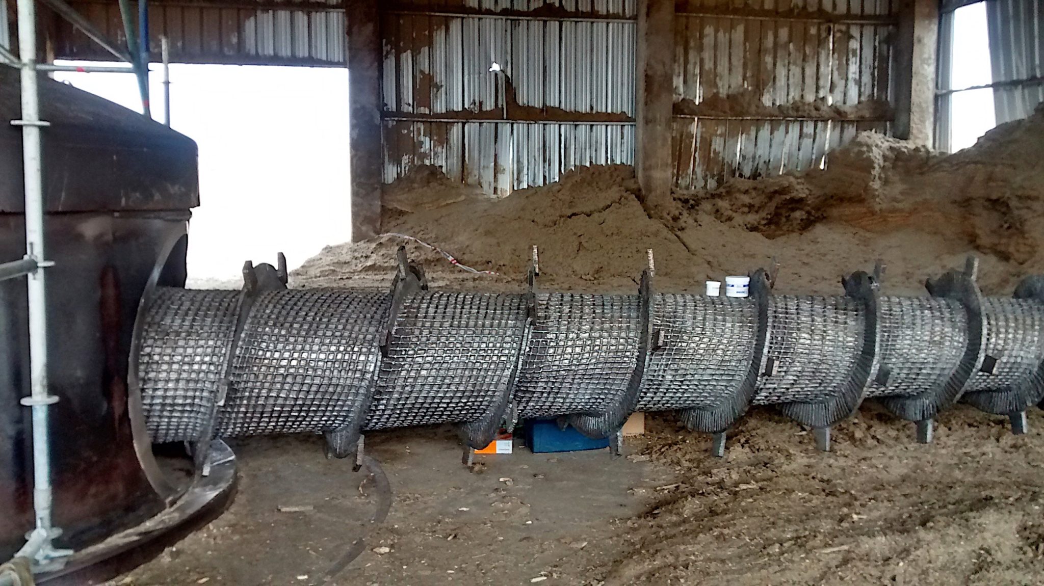 Revestimiento Anti Abrasivo de Tornillo